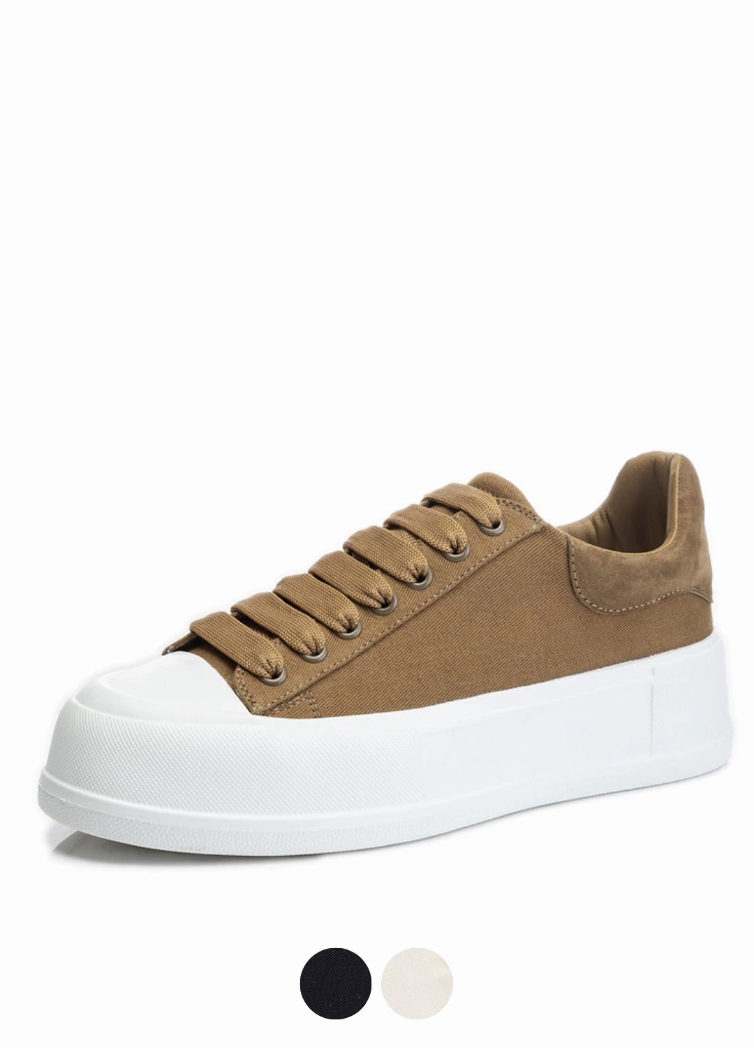 Giordano Women's Lace Up Platform Sneaker