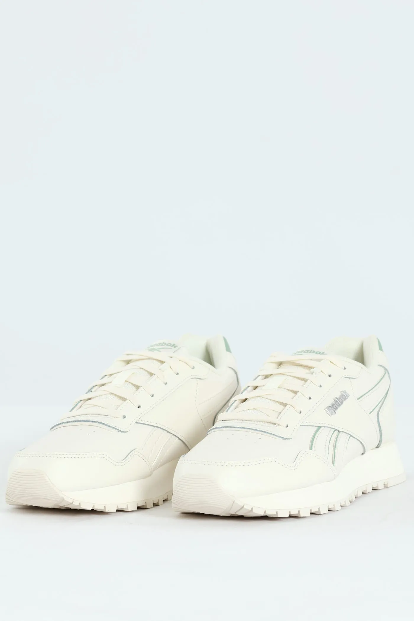 Glide Street Lace Up Sneaker - Cream