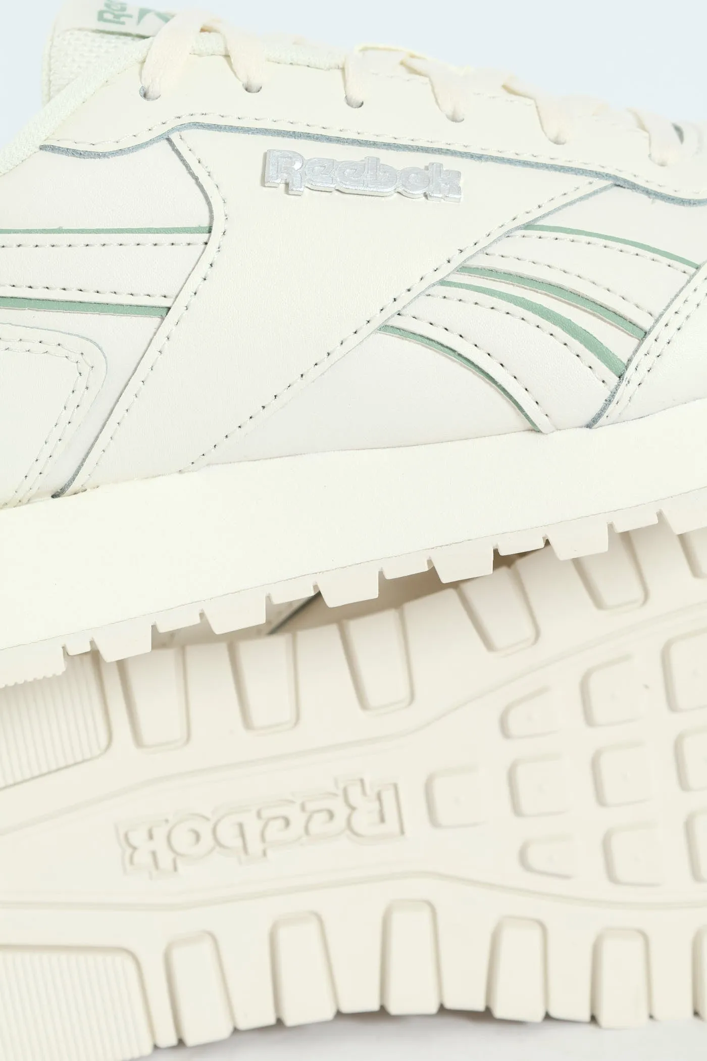 Glide Street Lace Up Sneaker - Cream