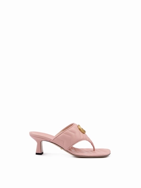 Gucci Mystic Nappa Charlotte Leather Women's Sandals