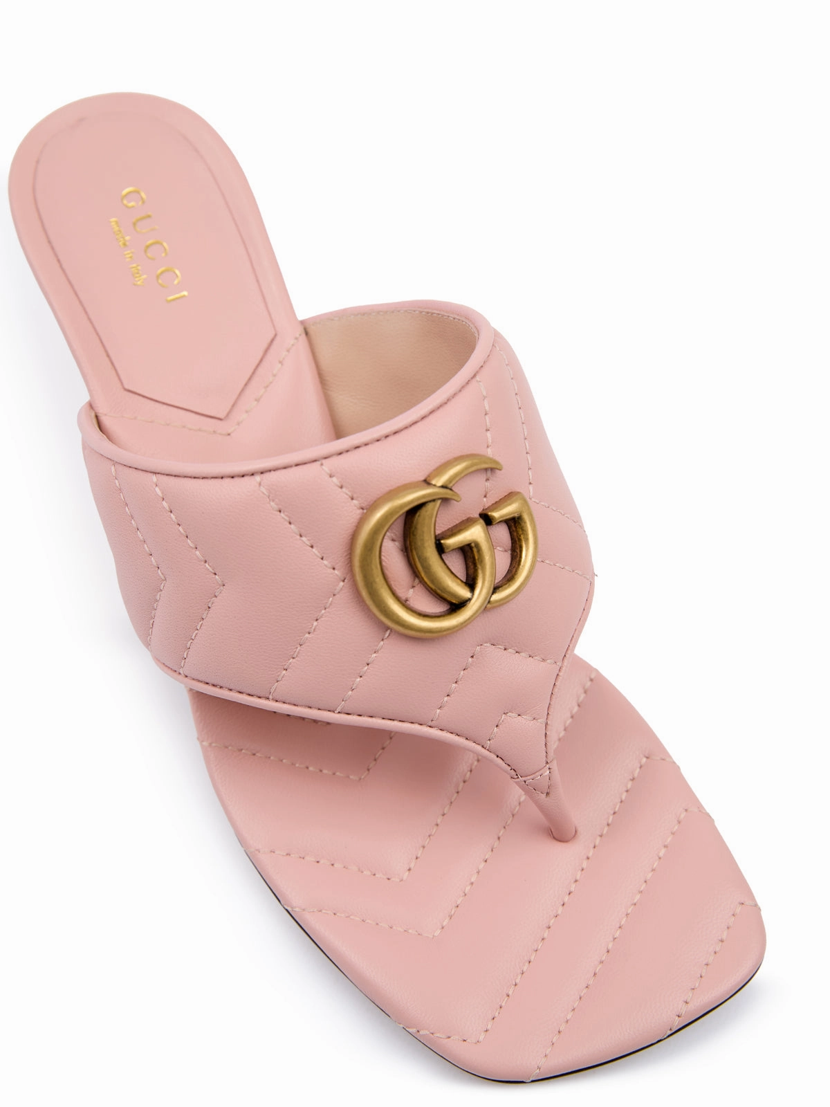 Gucci Mystic Nappa Charlotte Leather Women's Sandals
