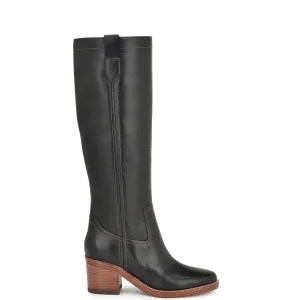 Hecee Block Heel Tailored Boots