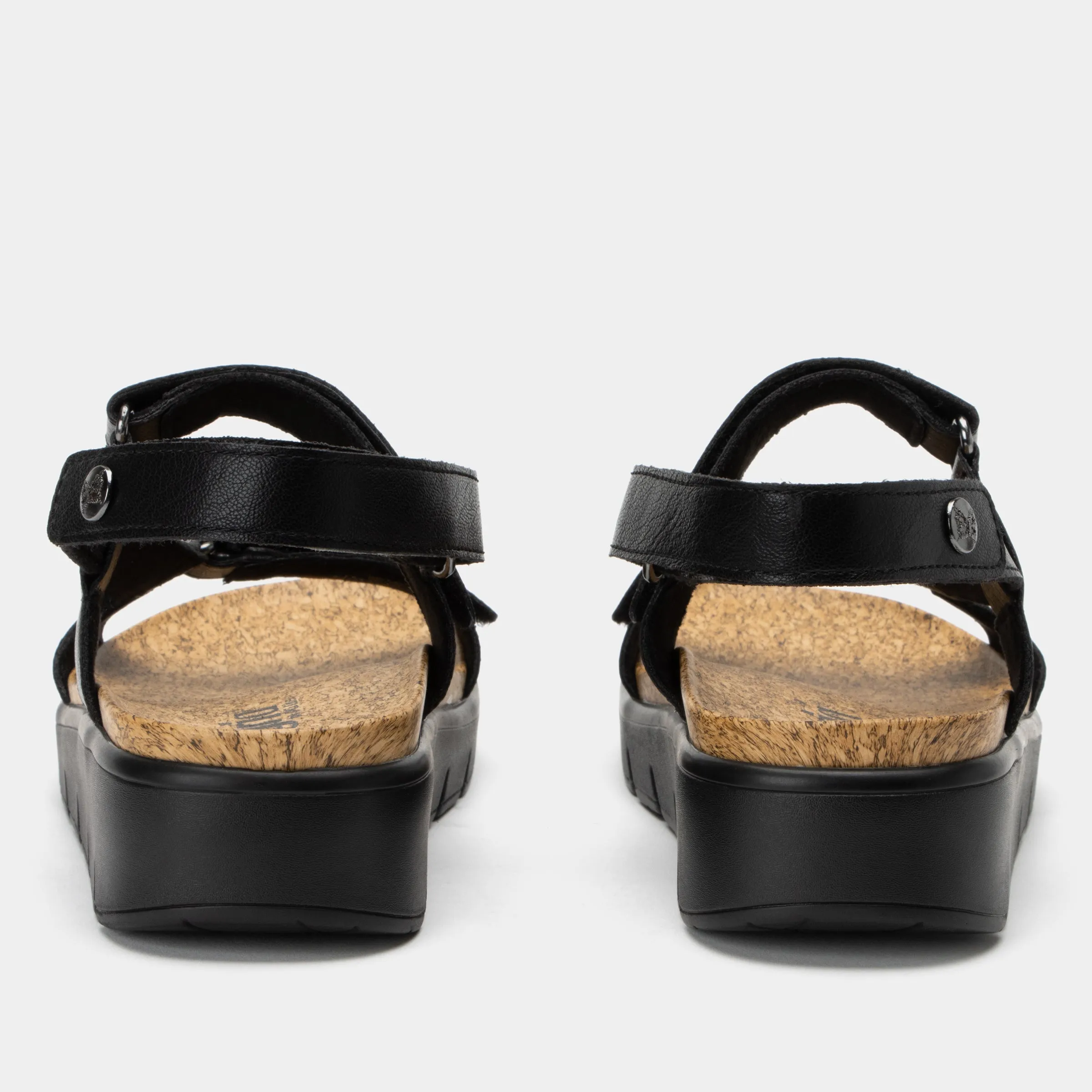 Henna Black Sandal