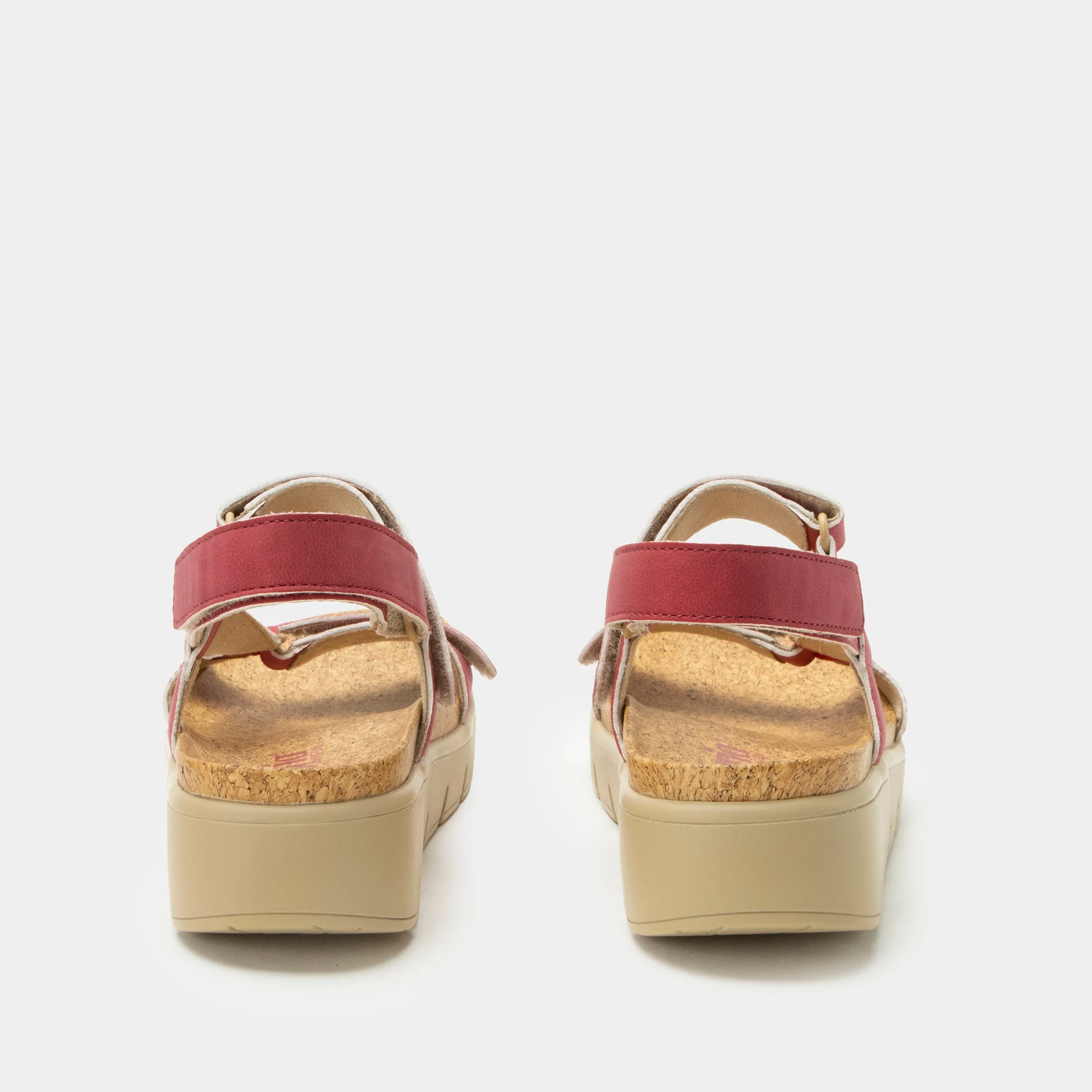 Henna Washed Ruby Sandal