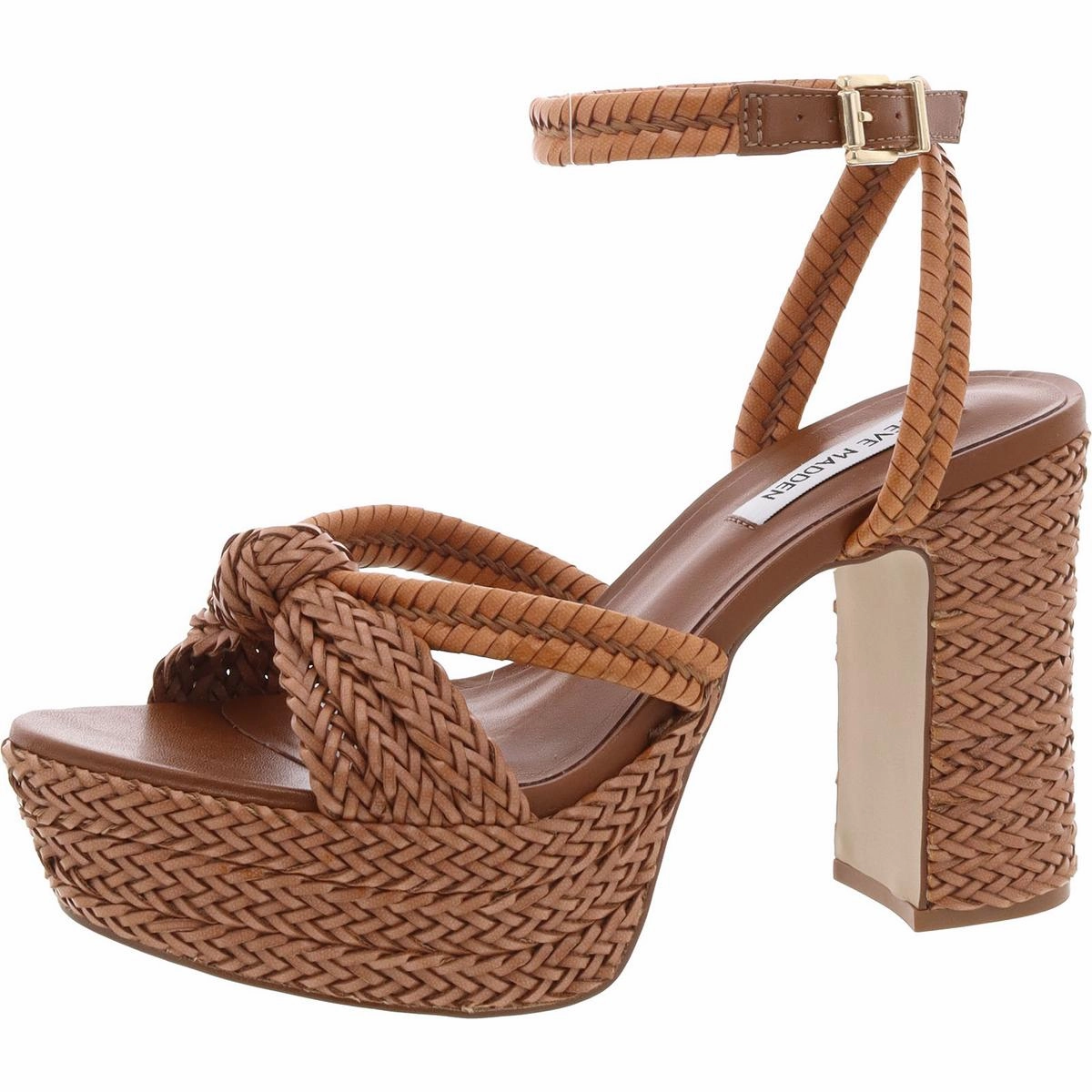 Ibiza Womens Faux Leather Heels