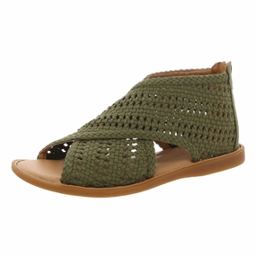 Iwa Mac Womens Woven Gladiator Sandals