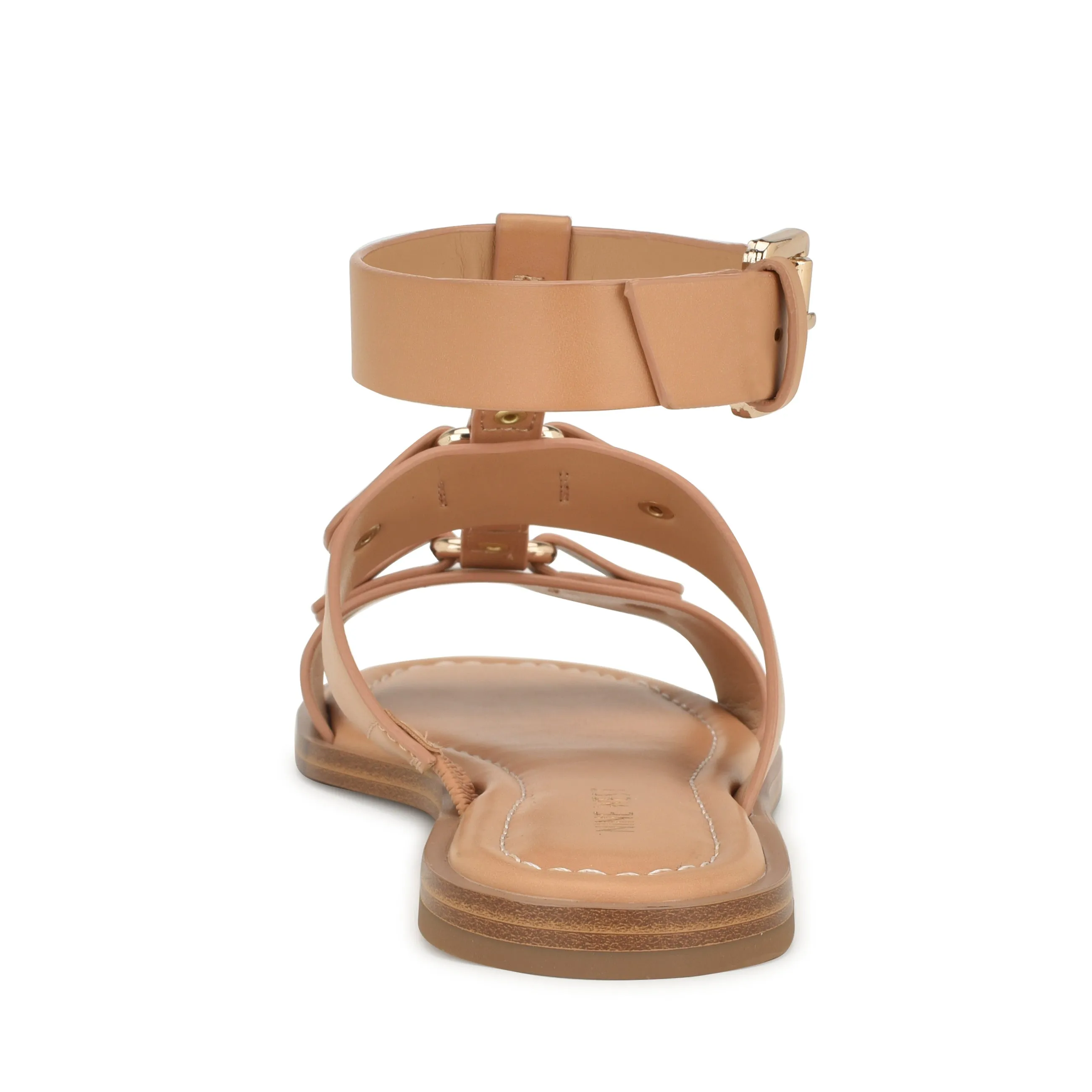 Jouise Ankle Strap Flat Sandals