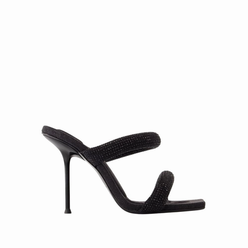 Julie Tubular Sandal - Synthetic - Black