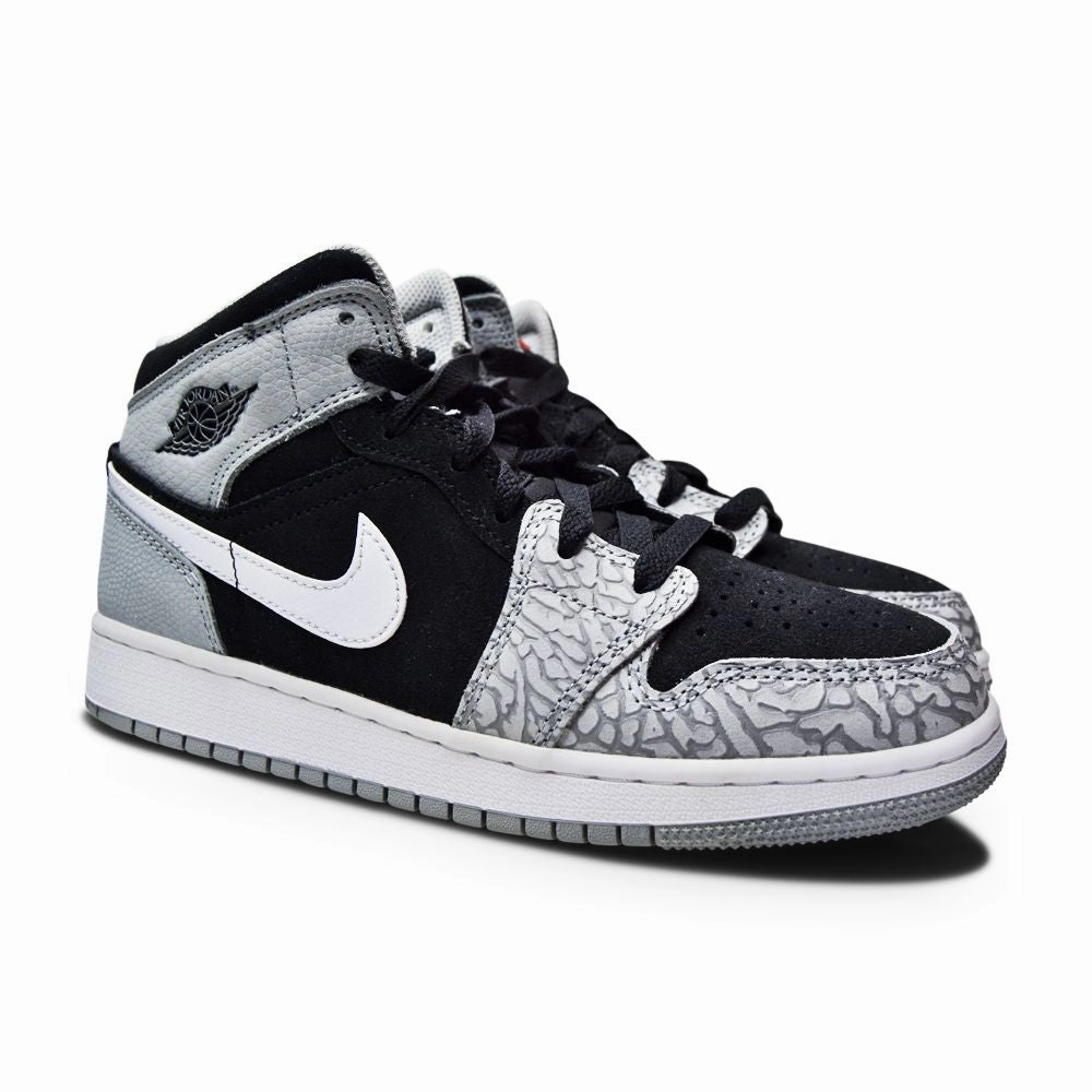 Juniors Nike Air Jordan 1 Mid - DM6216 016 - Black University Red White