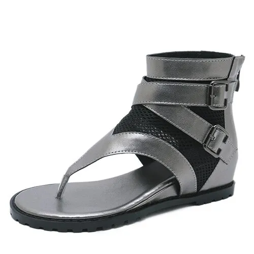 Kai Women's Open Toe Leather Sandal