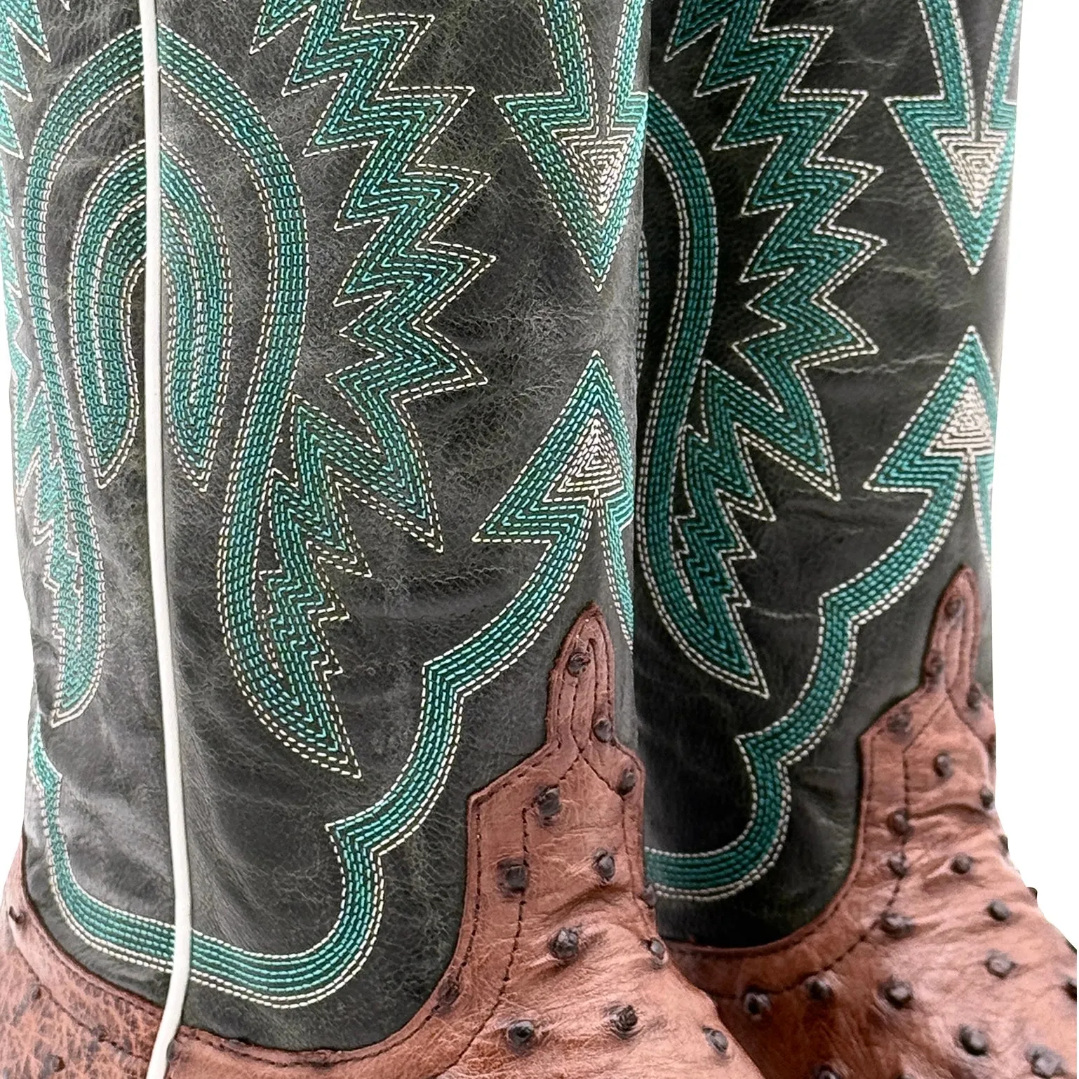 Kango Tobacco Full Quill Ostrich - M9502