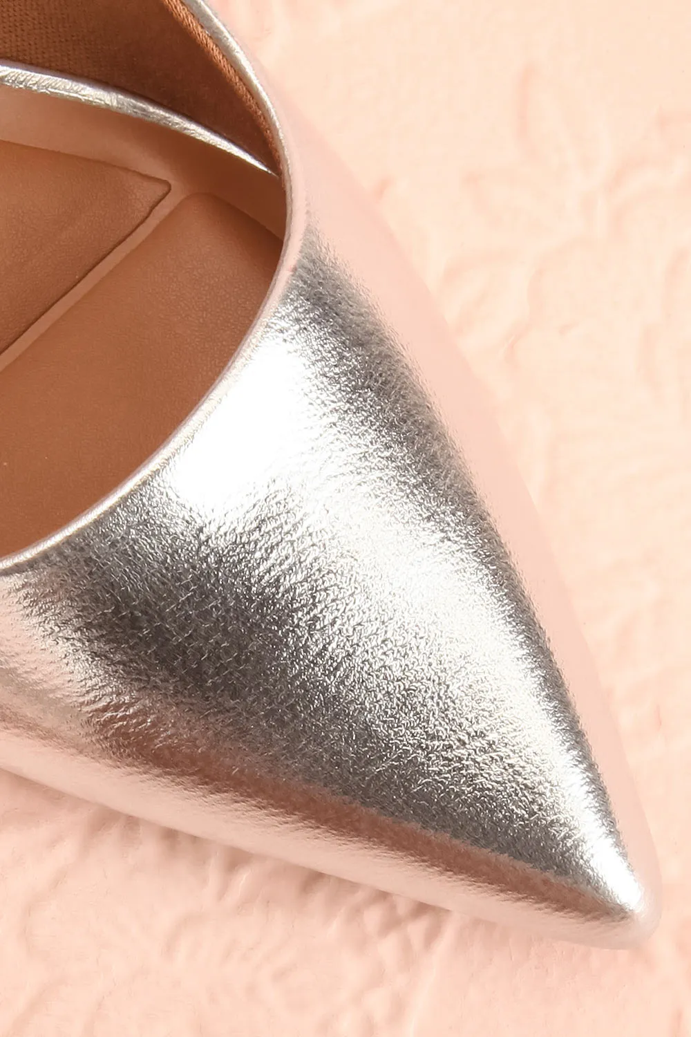 Karah Silver | Pointed-Toe Pumps