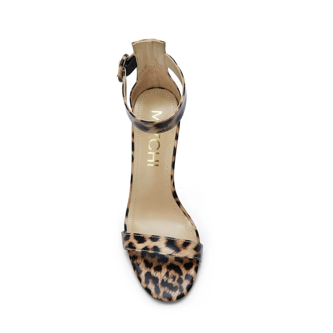 *KESIA LEOPARD - high sandal