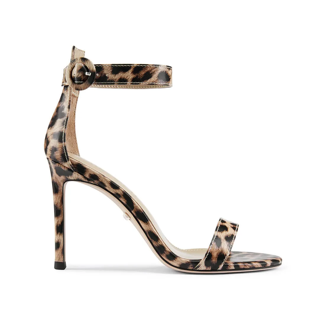 *KESIA LEOPARD - high sandal