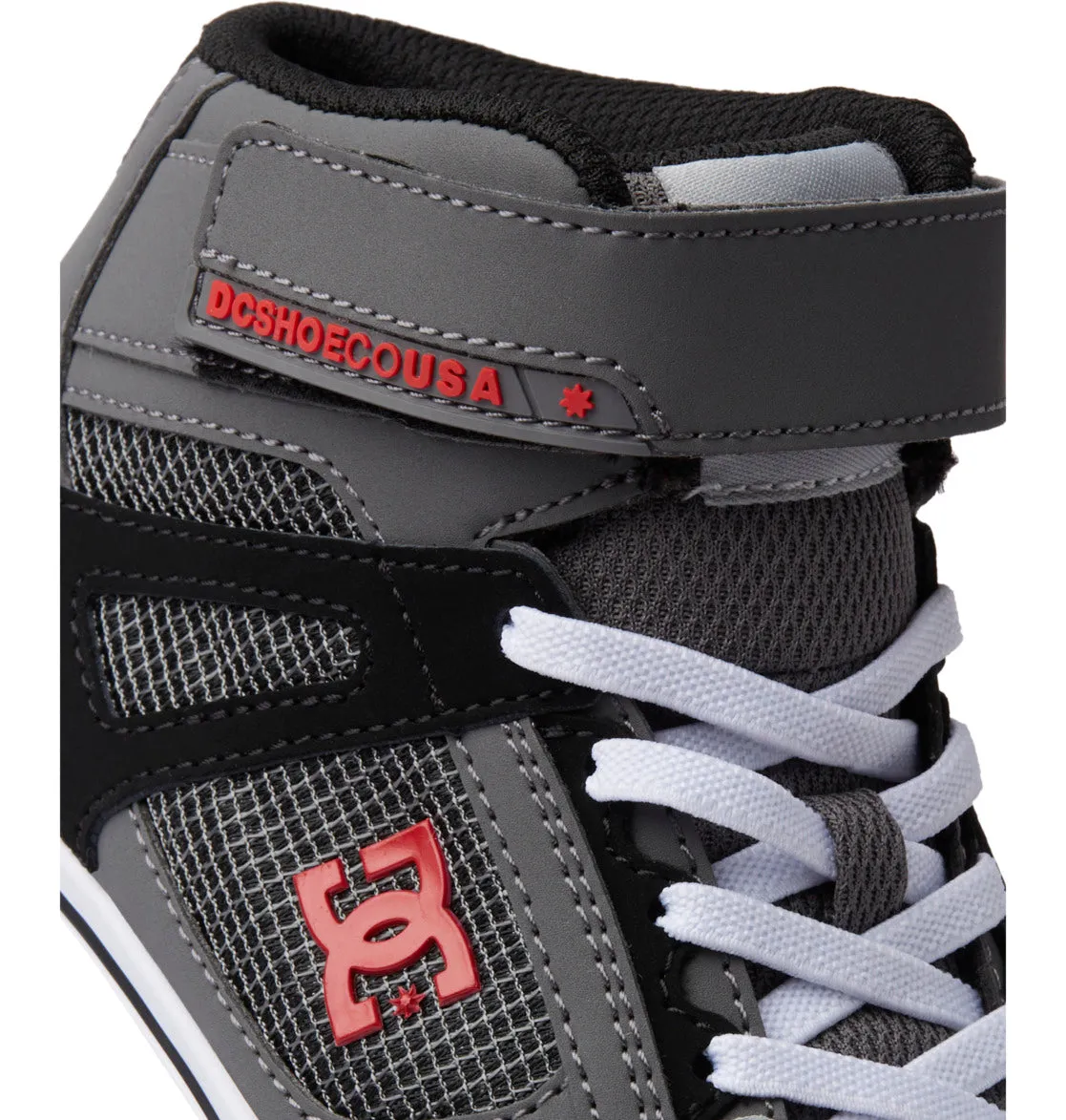 Kids' Pure High Elastic Lace High-Top Shoes