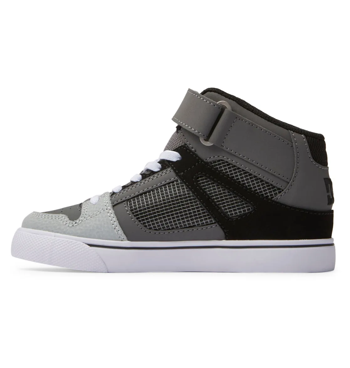 Kids' Pure High Elastic Lace High-Top Shoes
