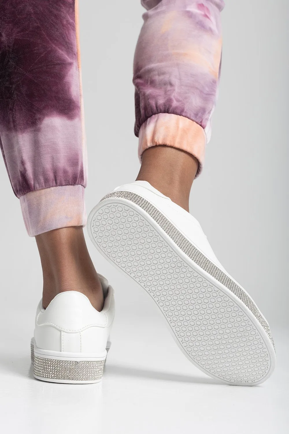 Ladies Duchess Sneaker - White