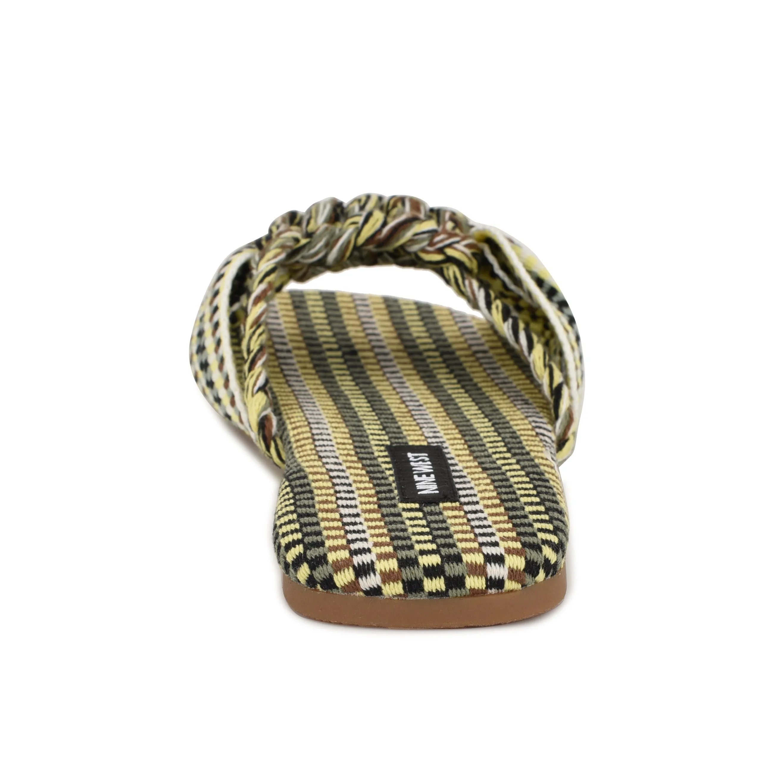 Lalta Knotted Flat Slide Sandals