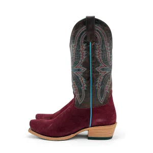Macie Bean Burgundy Suede - M9500