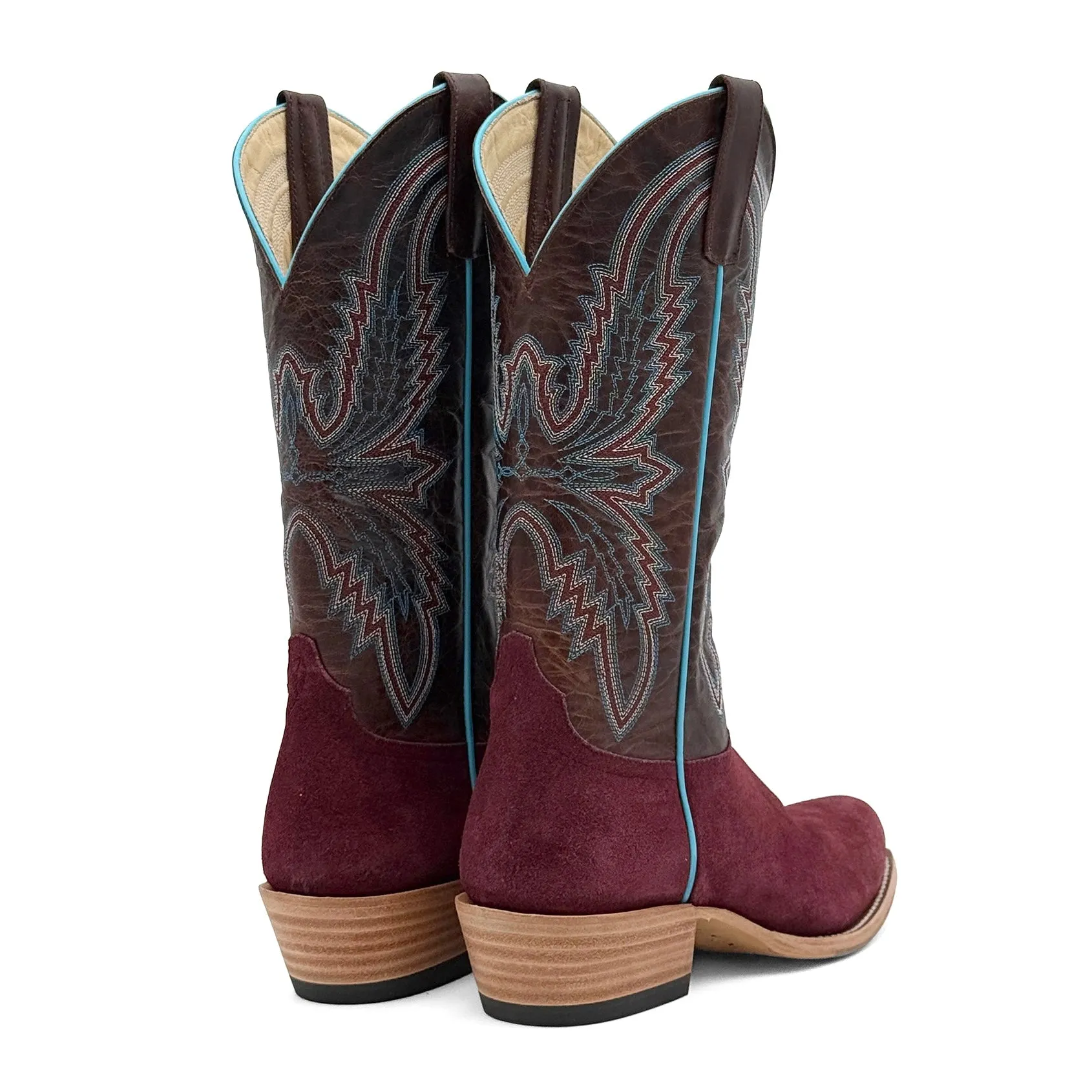 Macie Bean Burgundy Suede - M9500