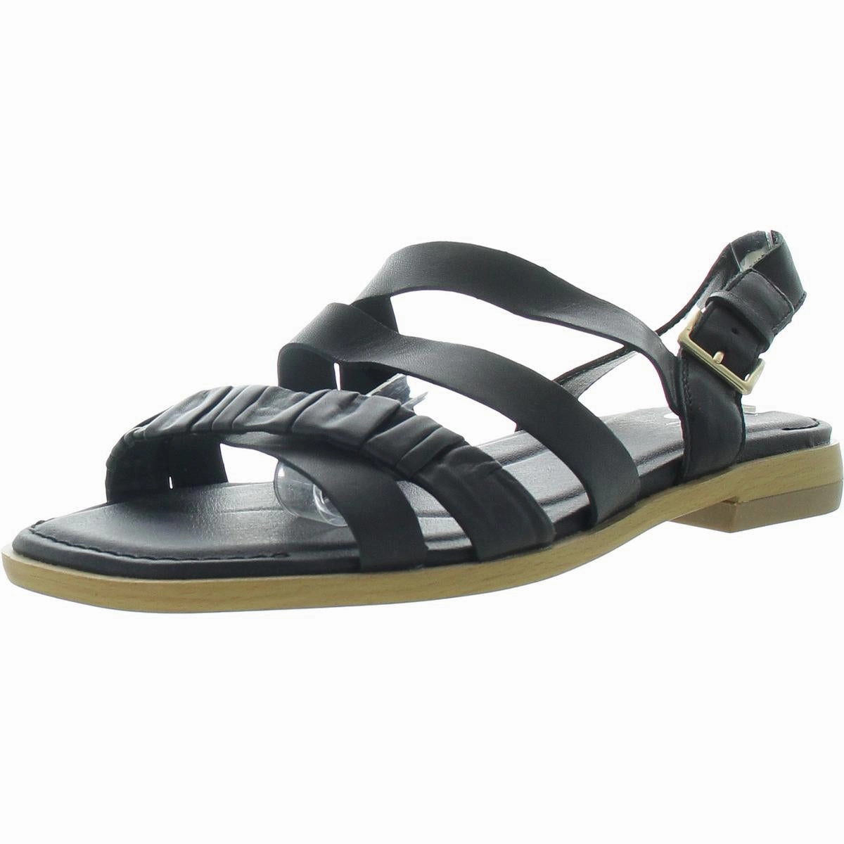 Magnolia Womens Leather Slingback Strappy Sandals
