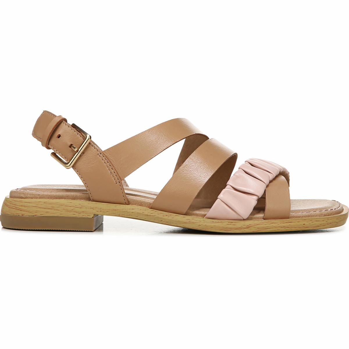 Magnolia Womens Leather Slingback Strappy Sandals