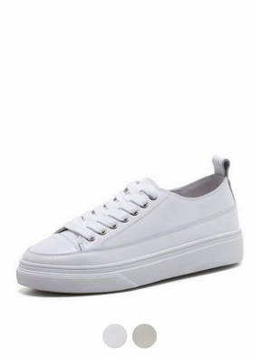 Mardin Women's Flat Leather Platform Sneaker