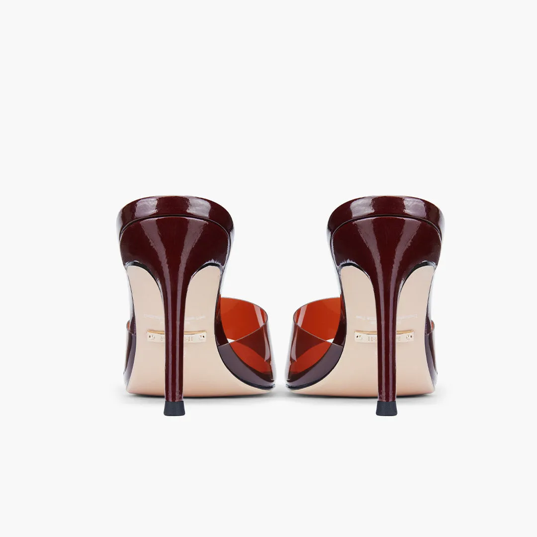 *Marisol - PVC Pointed-toe Mules