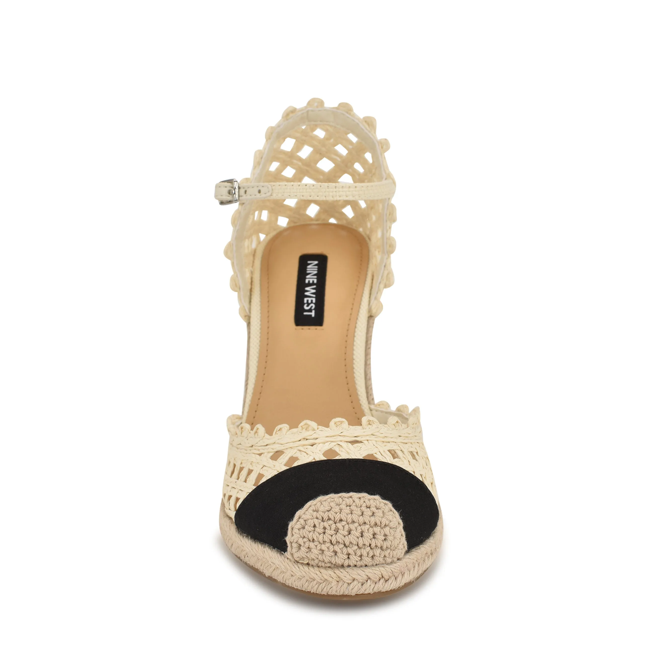 Mckinly Cap Toe Espadrille Wedges