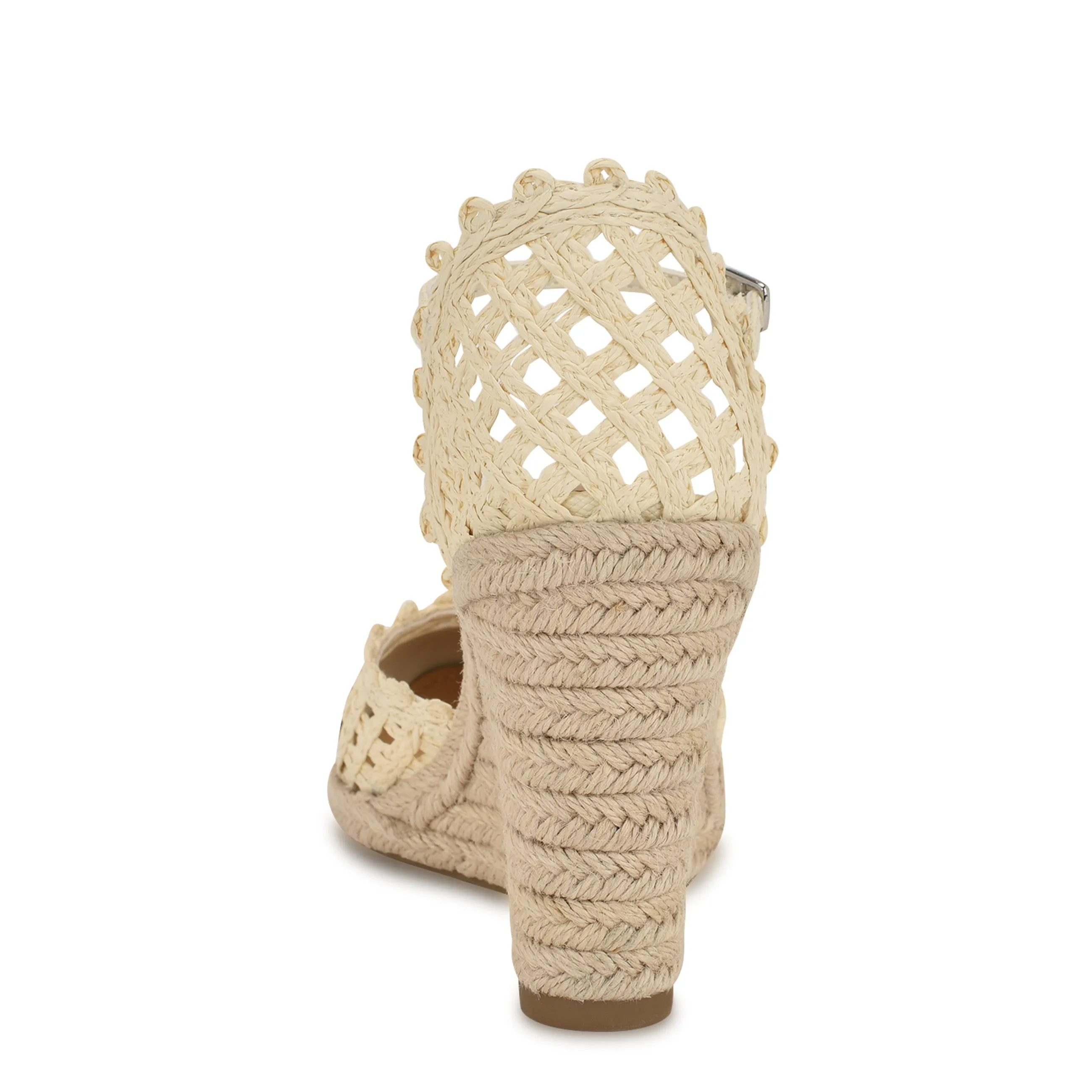 Mckinly Cap Toe Espadrille Wedges