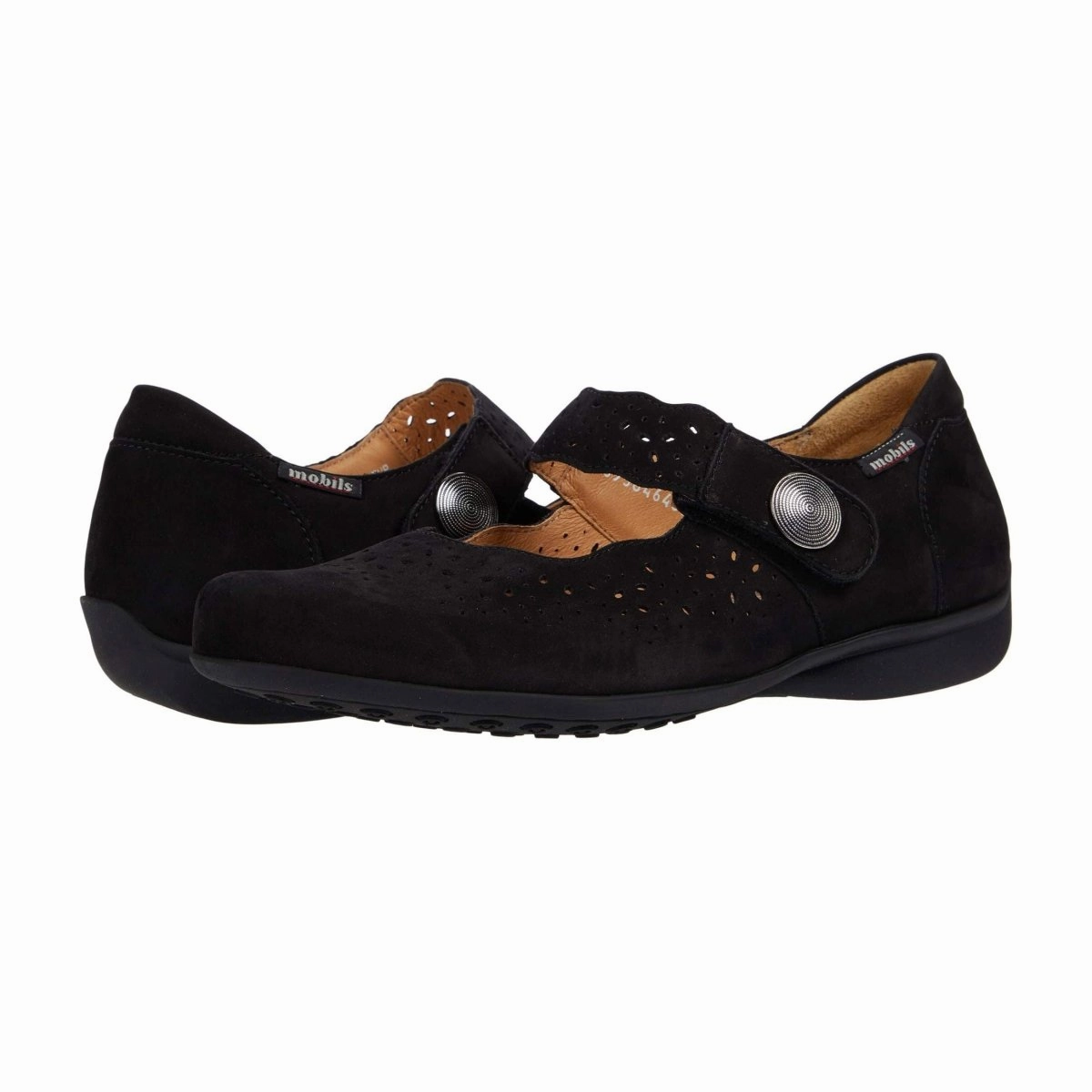 Mephisto Mobils Women's Fabienne Black Nubuck