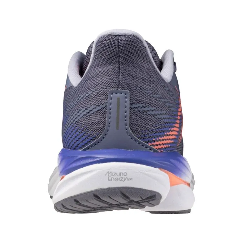 Mizuno Women's Wave Inspire 21 - Blue Granite/Striking Coral