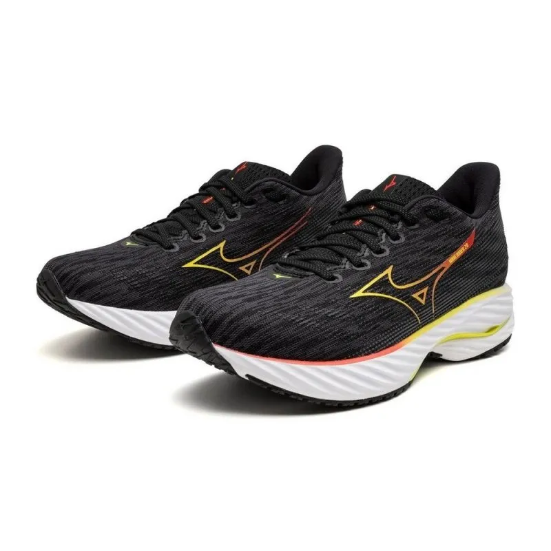 Mizuno Women's Wave Rider 28 - Black/Evening Primrose