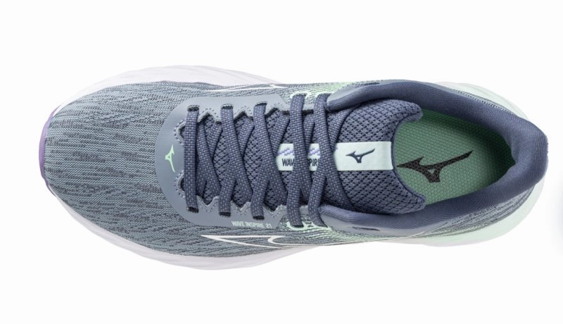 Mizuno Women's Wave Inspire 21 - Tradewinds/White