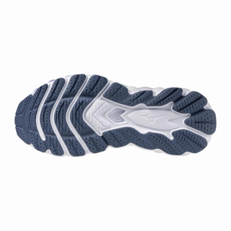 Mizuno Women's Wave Sky 8 - Citadel/Hint of Mint