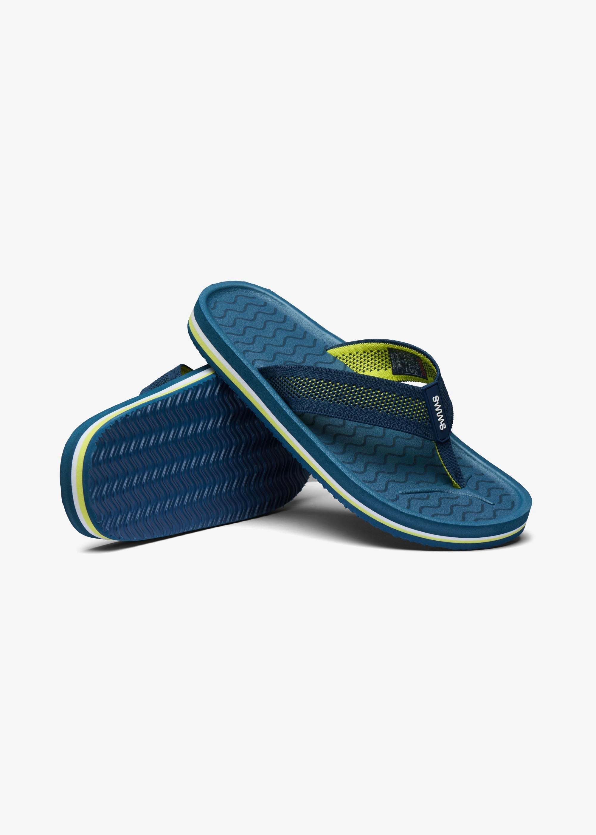 Napoli Flip Flop in Aegean Blue
