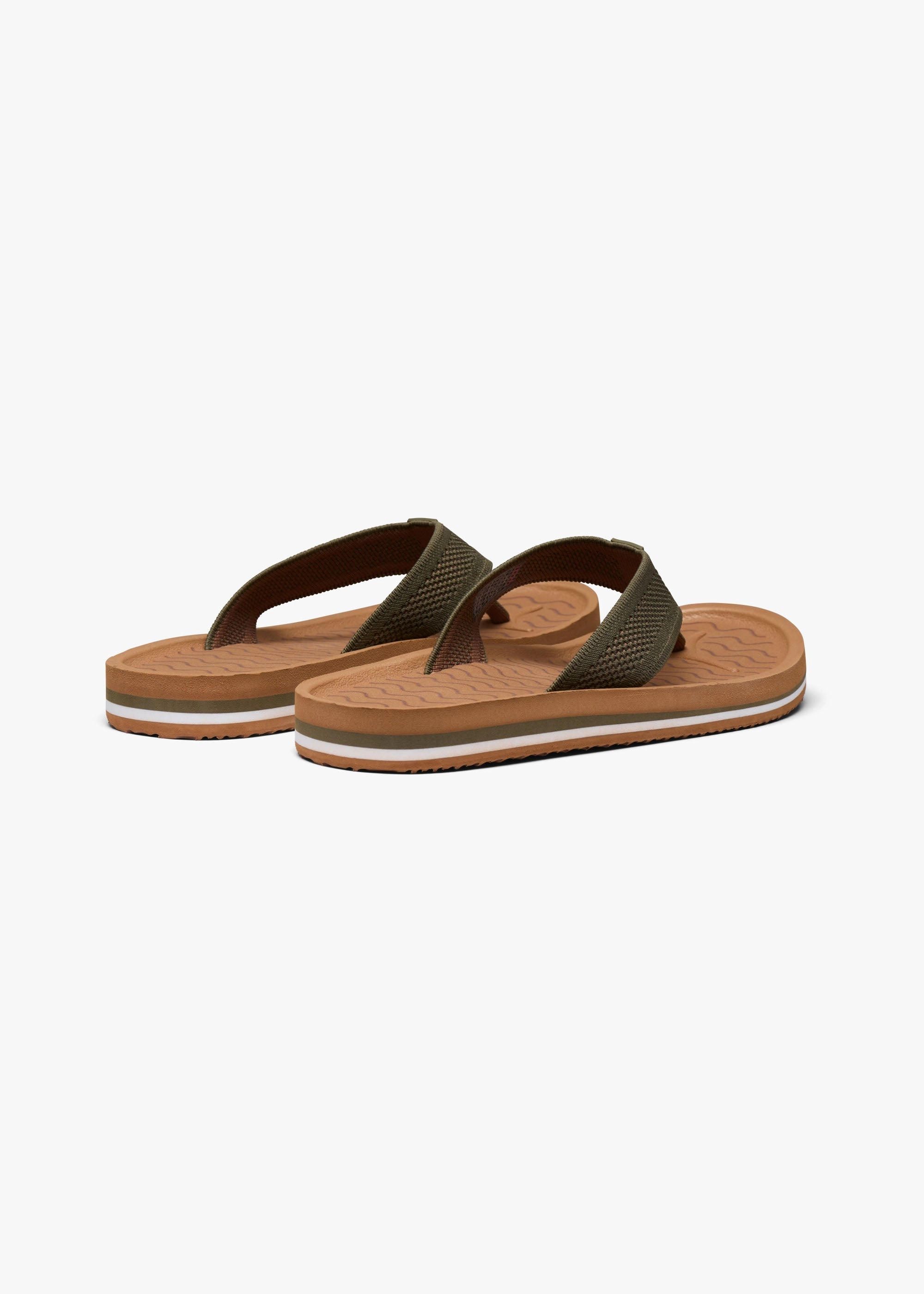 Napoli Flip Flop in Nut