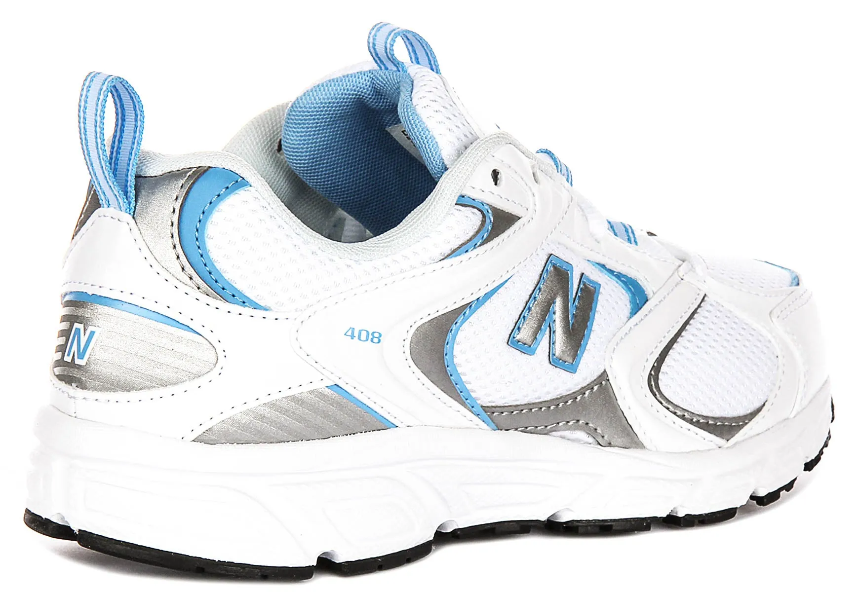 New Balance ML 408B In White Blue Trainers