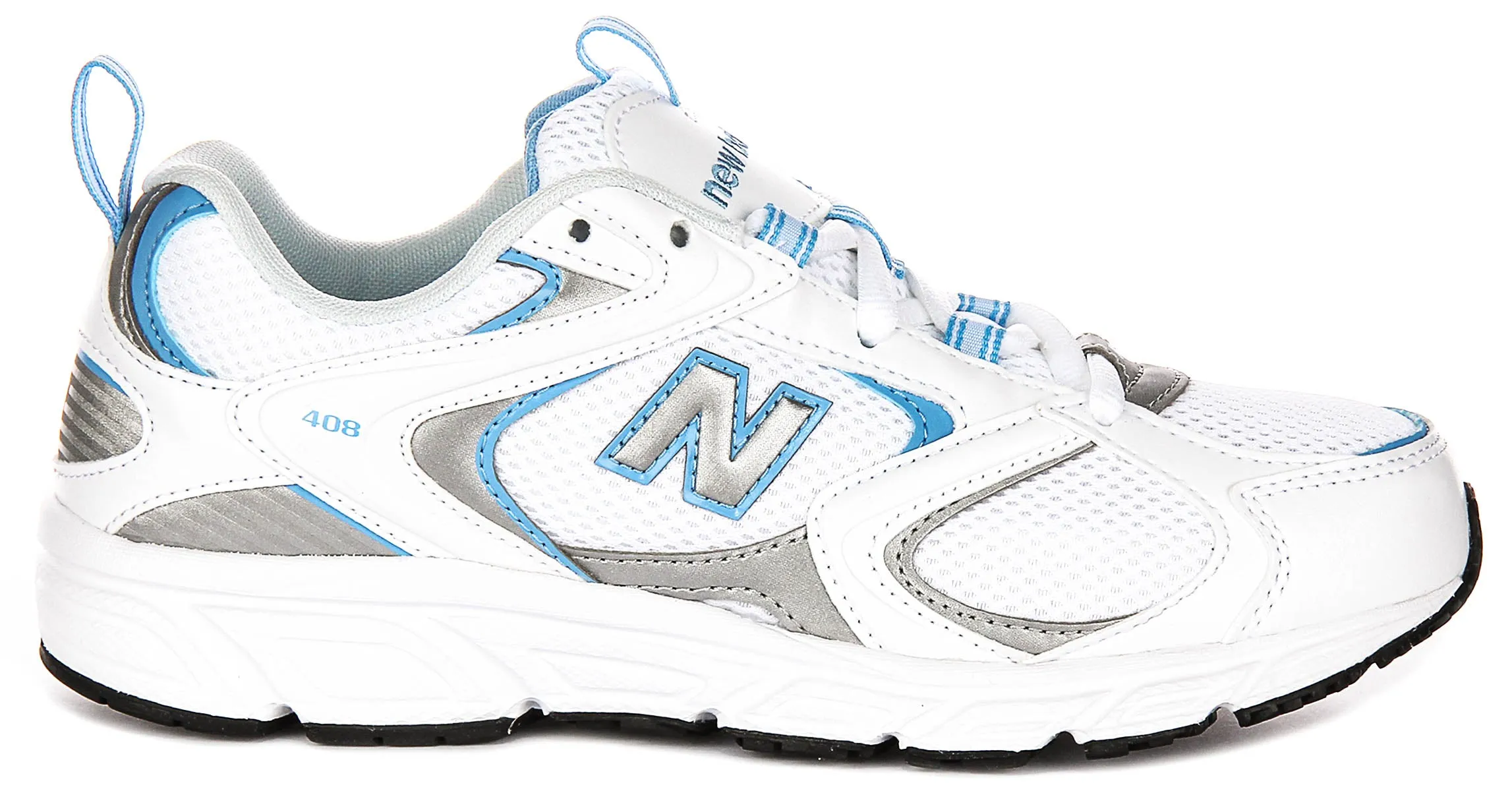 New Balance ML 408B In White Blue Trainers