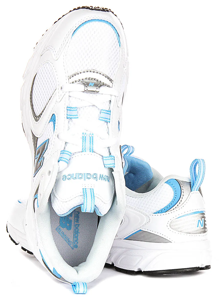 New Balance ML 408B In White Blue Trainers