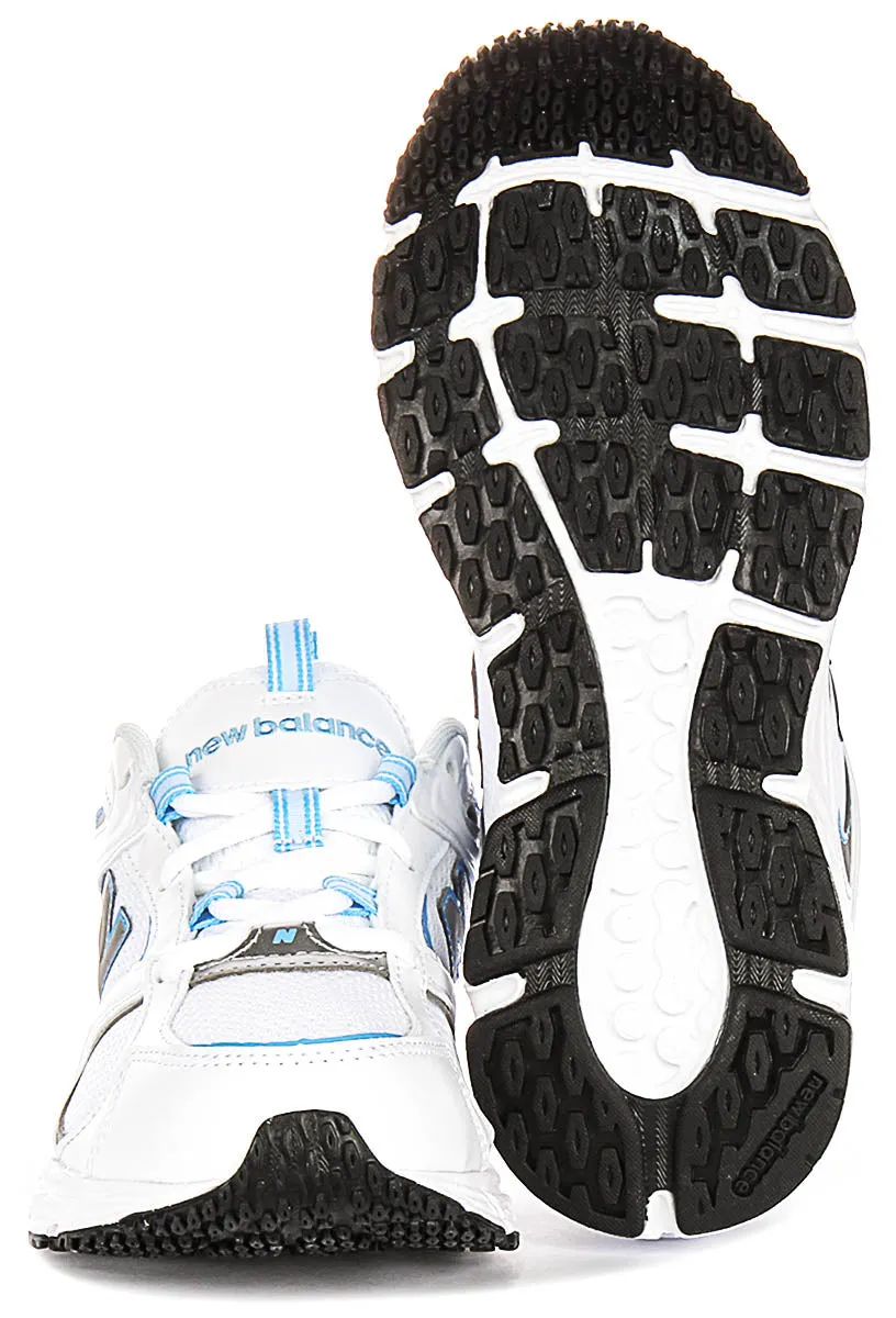 New Balance ML 408B In White Blue Trainers