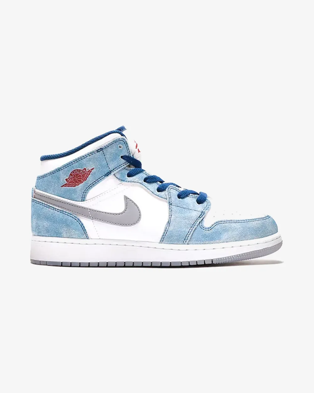 NIKE AIR JORDAN1 MID SE FRENCH BLUE FIRE RED