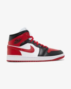 NIKE AIR JORDAN1 MID WMNS ALTERNATE BRED TOE (NEW)