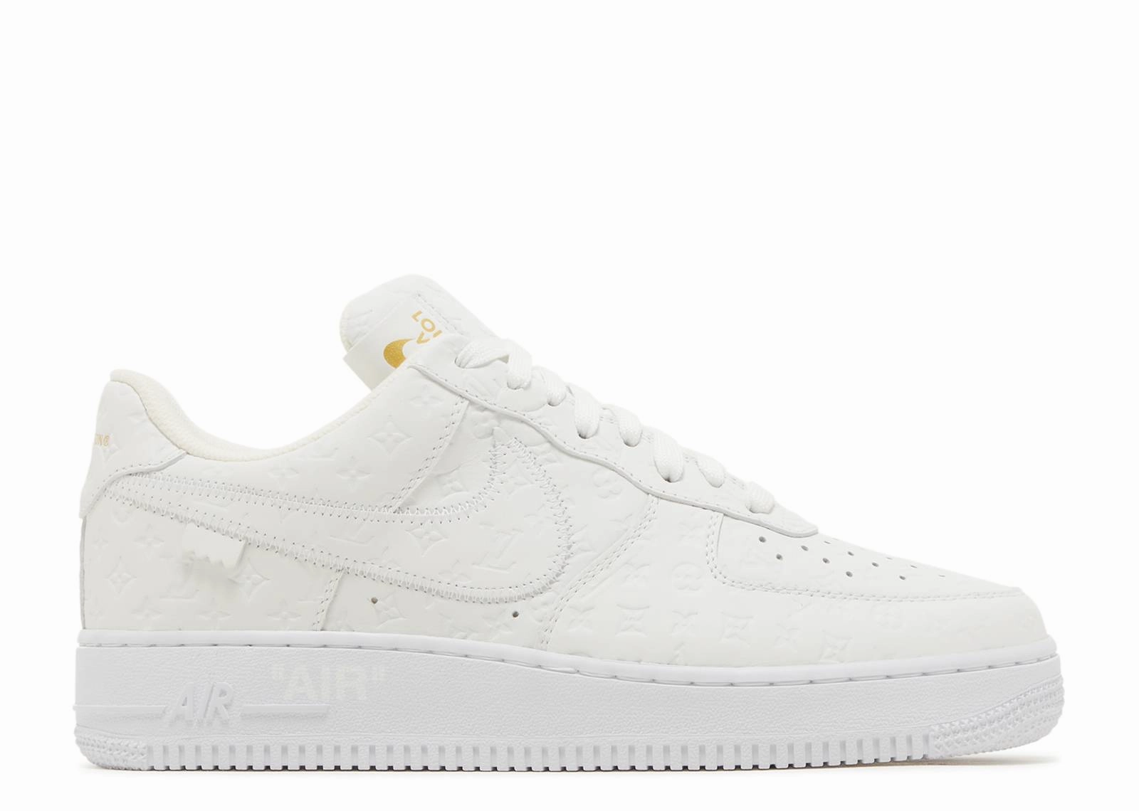 Nike Air Force 1 Low x Louis Vuitton 'Triple White'