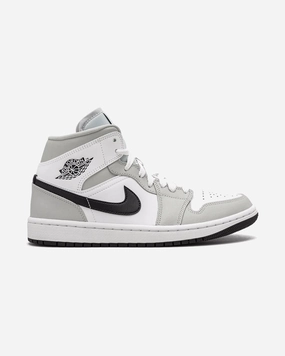 NIKE AIR JORDAN1 MID WMNS LIGHT SMOKE GREY