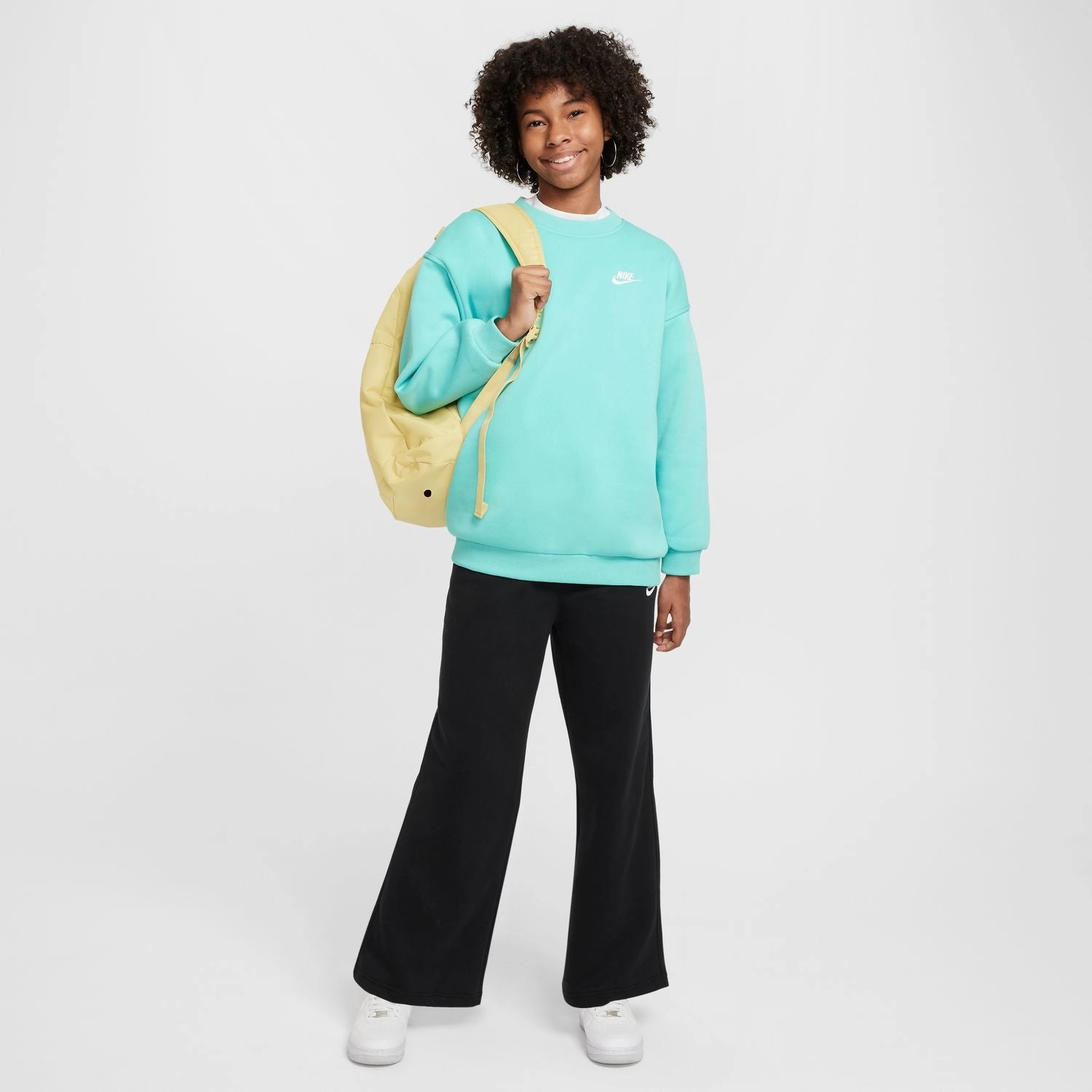 nike Club Fleece Oversize Crew - Youth