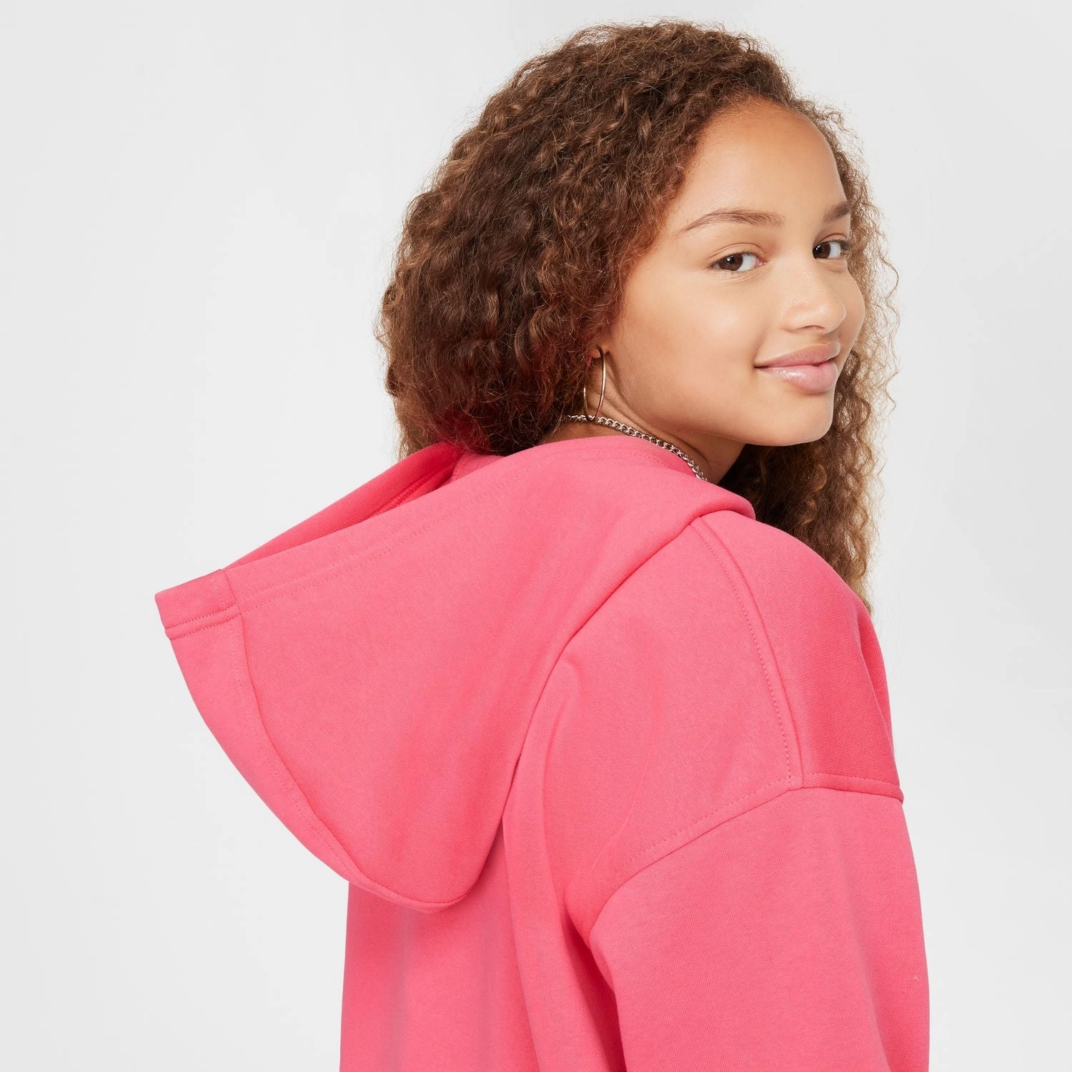 nike Club Fleece Oversize FZ Hoody - Youth