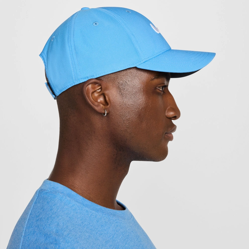 nike Nike Dri-Fit Club Cap Structured Swoosh Performance Strapback