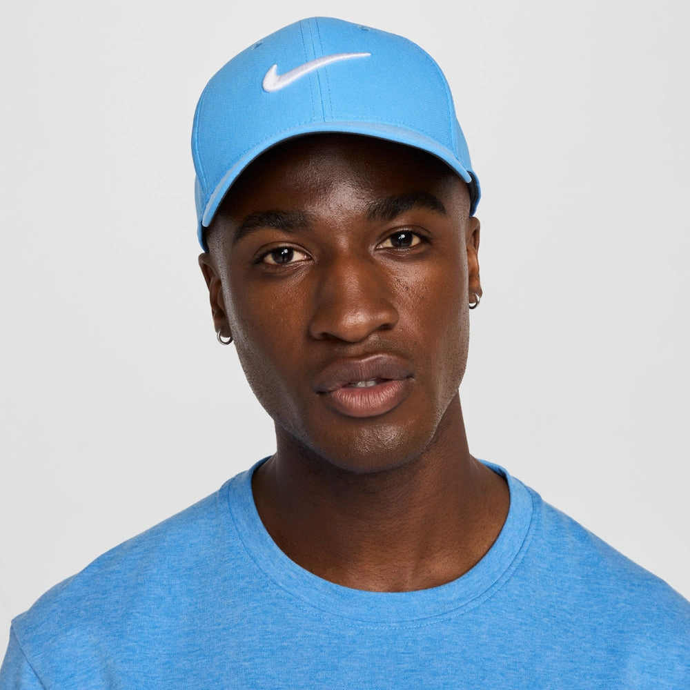nike Nike Dri-Fit Club Cap Structured Swoosh Performance Strapback