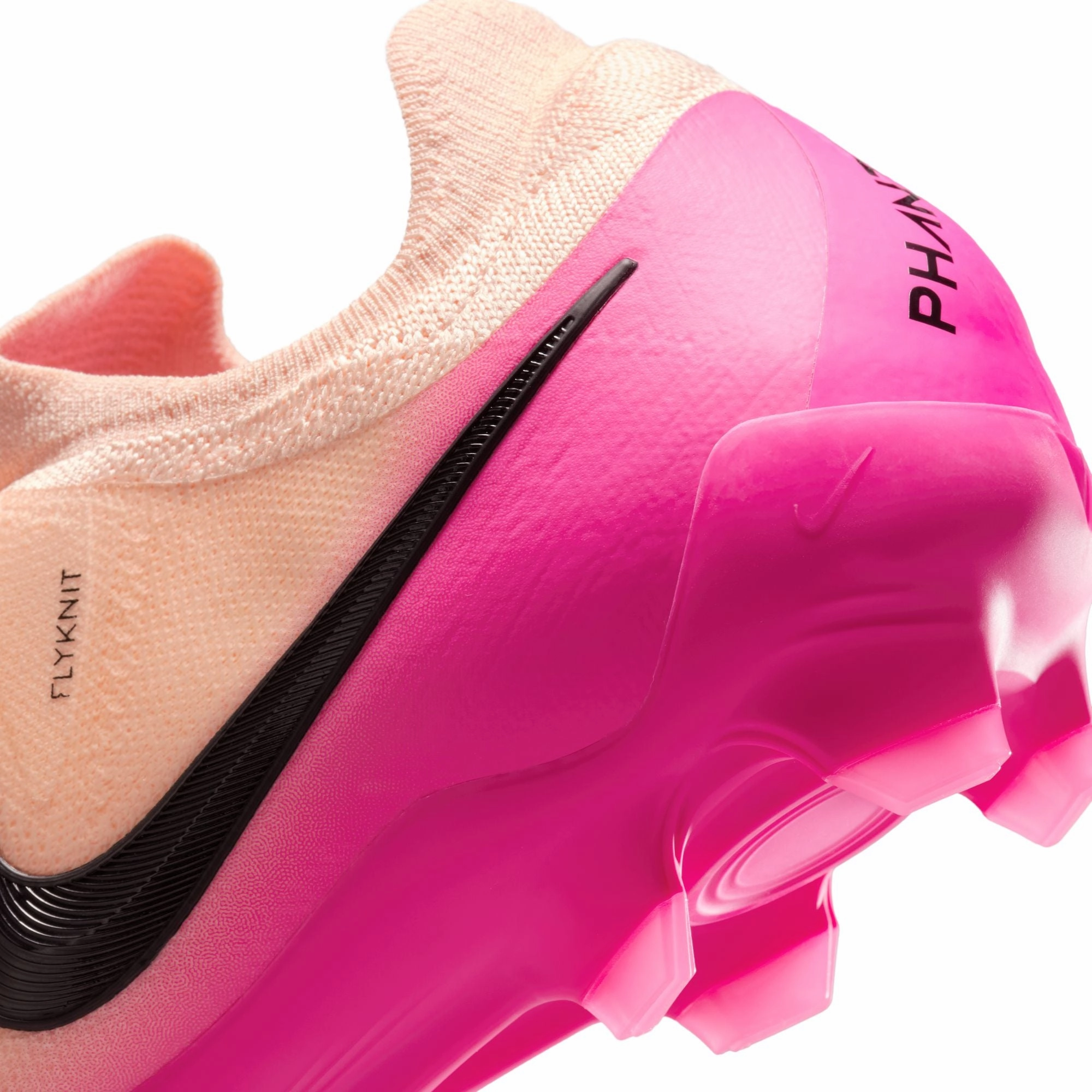 Nike Phantom GX II Pro FG Firm Ground Soccer Shoes - Chrimson Tint/ Black-Pink/ Blast